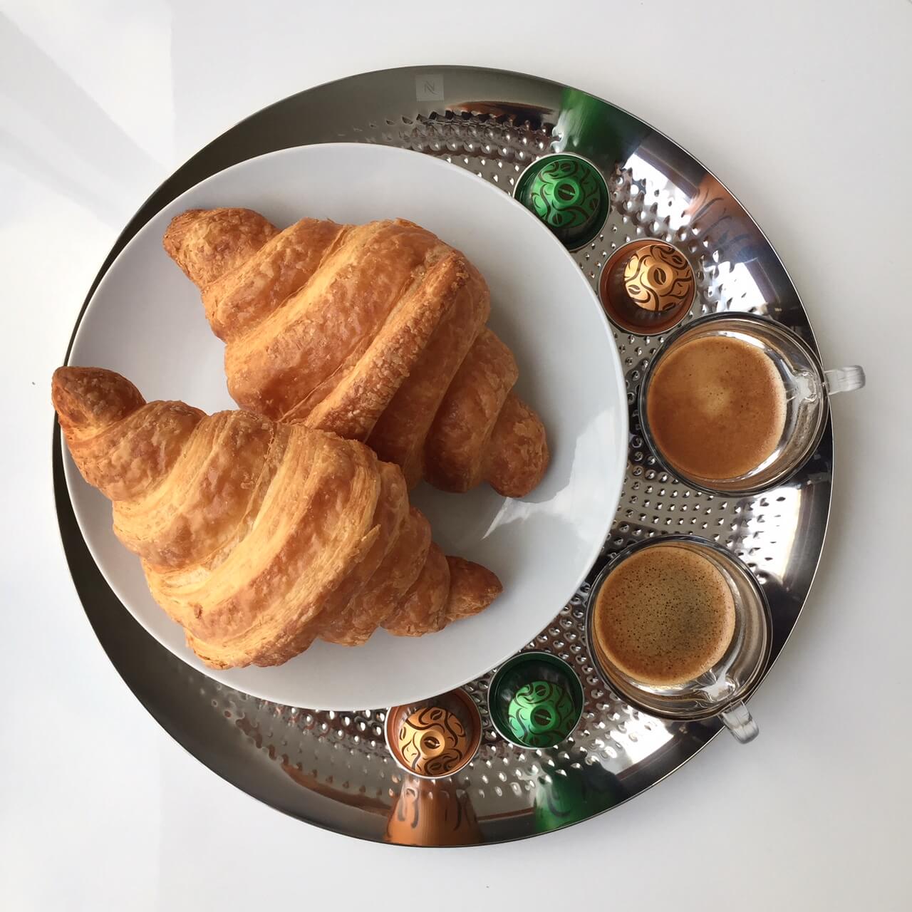 coffee and pastry